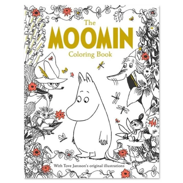 洋書】ムーミン 塗り絵[トーベ・ヤンソン] The Moomin Coloring Book