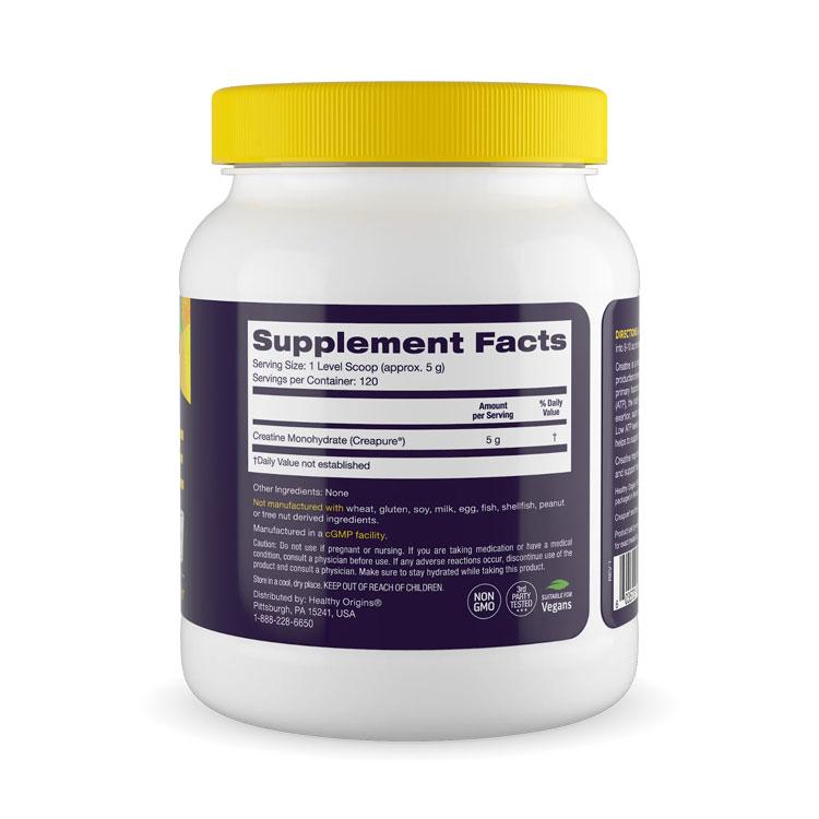ヘルシーオリジンズ クレアチン (クレアピュア) 600g パウダー HEALTHY ORIGINS Creatine Powd お取り寄せ ...