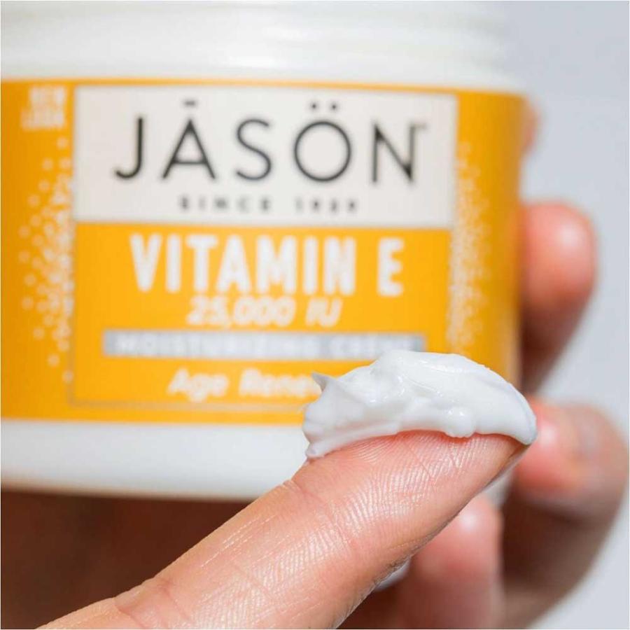 Jason Natural エイジリニューアルビタミンE モイスチャライジングクリーム 25,000IU 113g（4oz） ジェイソン