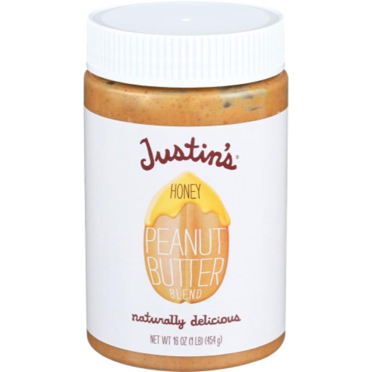 【お取り寄せ商品】[12個セット]ジャスティンズ ハニーピーナッツバター 約453g Justins PEANUT BUTTER HNY NTRL 16OZ 12個セット]ジャスティンズ ハニーピーナッツバター 16オンスJustins