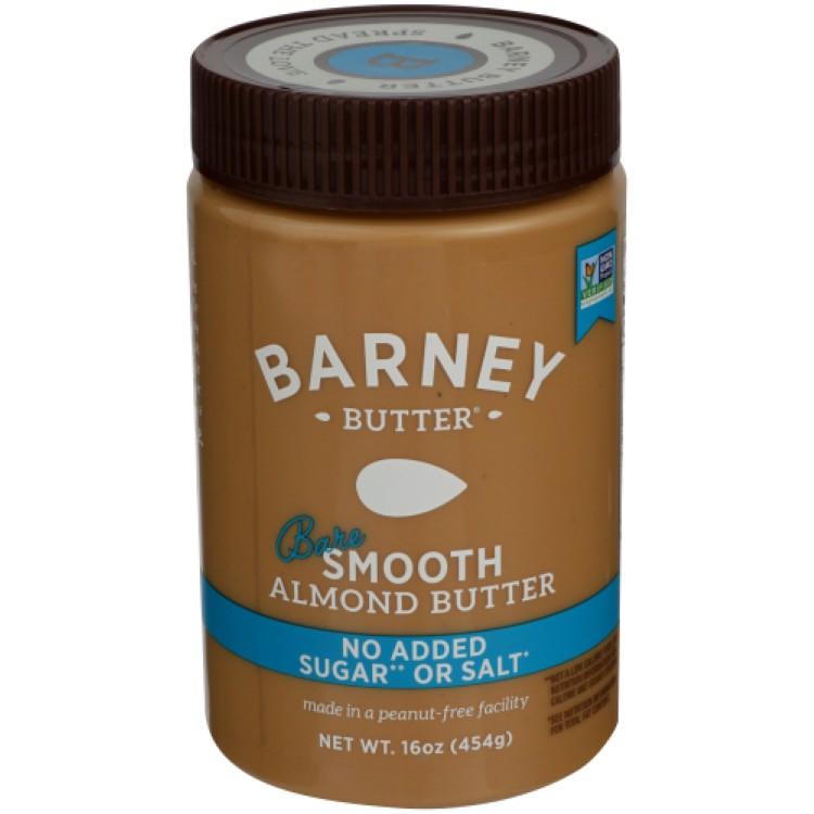 【お取り寄せ商品】[6個セット]バーニーバター ベアスムースアーモンドバター 砂糖・塩不使用 16ozNUT BTTR BARE SMOOTH 16OZ 6個セット]バーニーバター ベアスムースアーモンドバター 砂糖・塩不