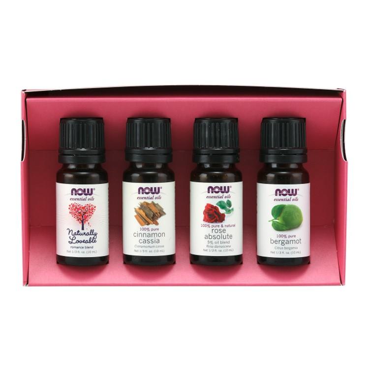 ナウフーズ ロマンティック エッセンシャルオイルキット 4本セット 各10ml (1 / 3floz) NOW Foods Love At First Scent Essential Oils Kit｜womensfitness｜06