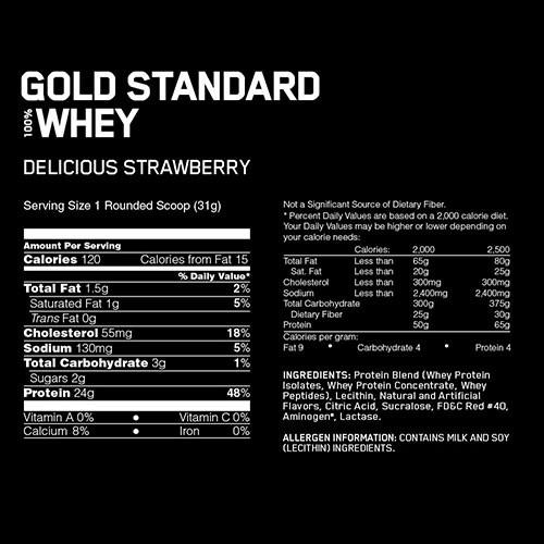 プロテイン ホエイ ゴールドスタンダード ストロベリー 4.54kg BCAA オプチマム protein OP02873Women’s