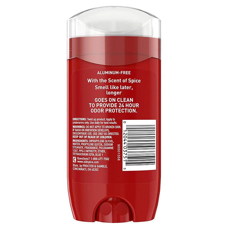 オールドスパイス アフターアワーズ デオドラント(アルミニウムフリー) 85g (3oz) Old Spice Red Collection After Hours Scent Deodorant【5月優先配送対象】｜womensfitness｜04