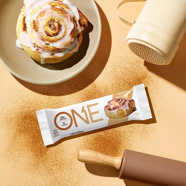 ONEプロテインバー シナモンロール味 12本 60g (2.12oz) ONE Brands (ワンブランズ)｜womensfitness｜02