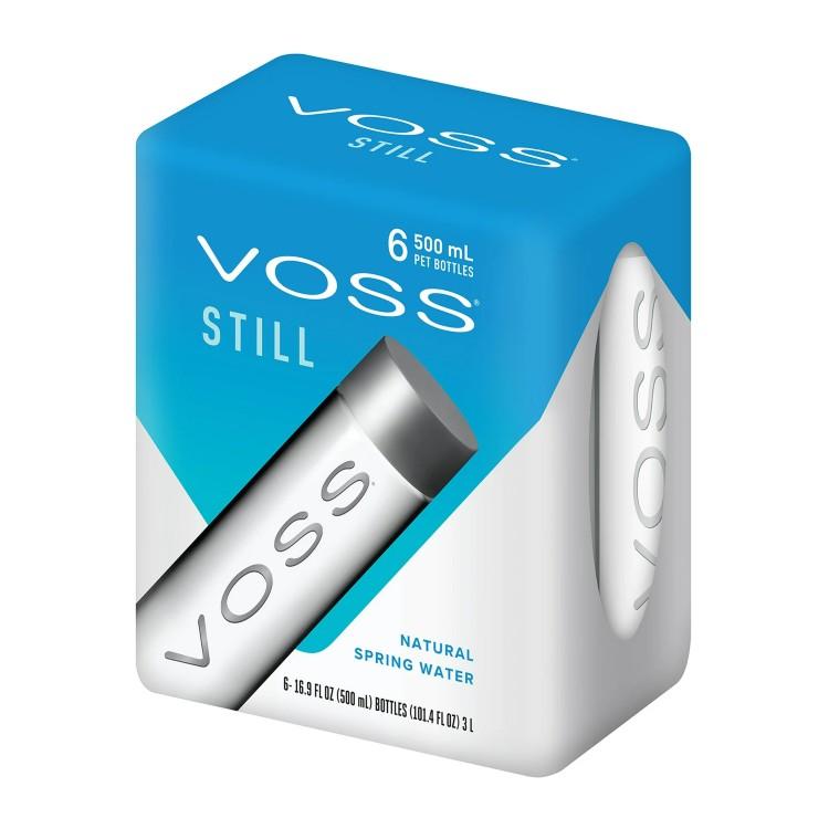 ヴォス ウォーター 6 x500ml PETスティル VOSS Water PET Still お