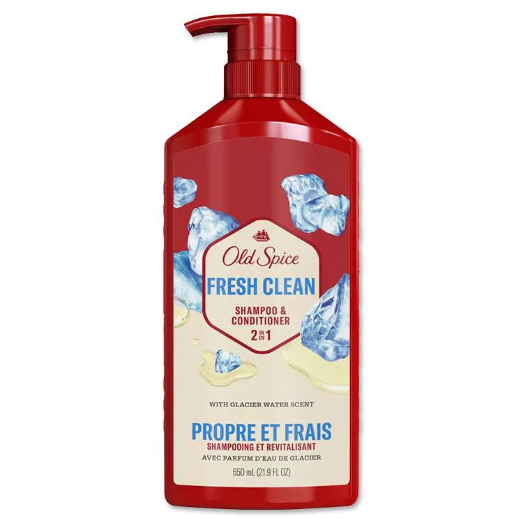 Old Spice Refresh シャンプー 650ml 4本セット オールドスパイス フレッシュクリーン 2 in 1 シャンプー