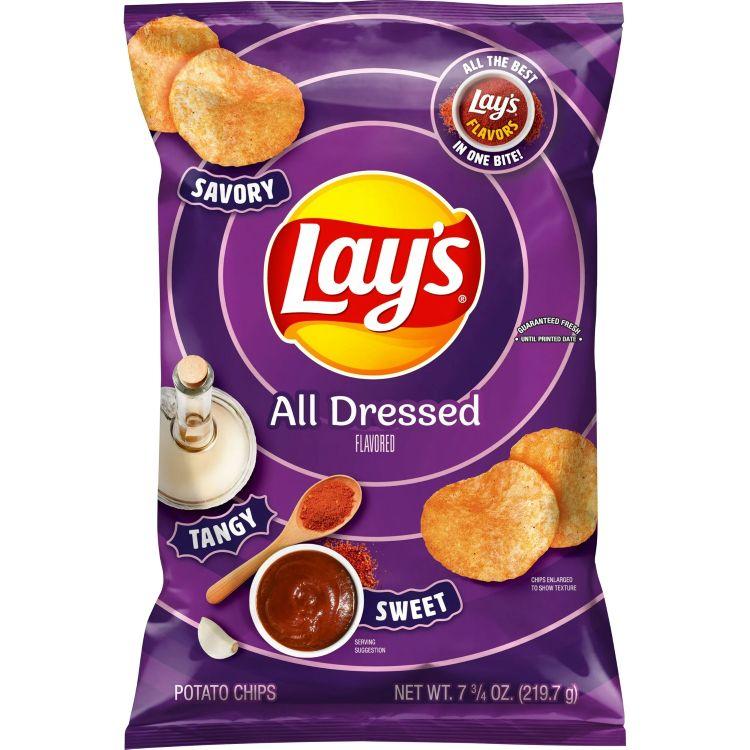 レイズ オールドレスドポテトチップス 219.7g Lays All Dressed Potato