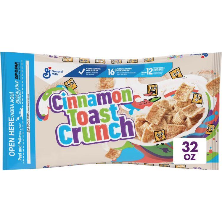 シナモントーストクランチ 朝食シリアル バリューバッグ 907g Cinnamon