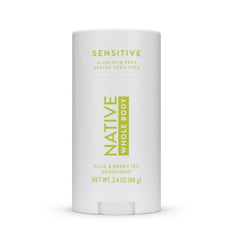 ネイティブ センシティブ 全身用デオドラント アルミニウムフリー アロエ＆グリーンティー 68g Native Deodorant ...