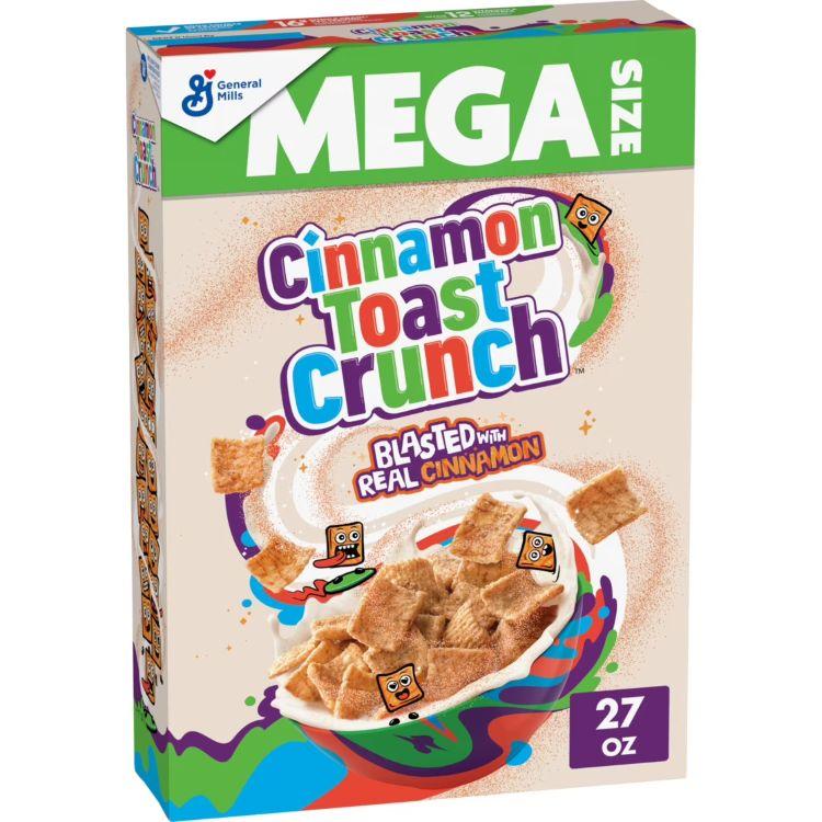 シナモントーストクランチ 朝食シリアル メガサイズ 765g Cinnamon