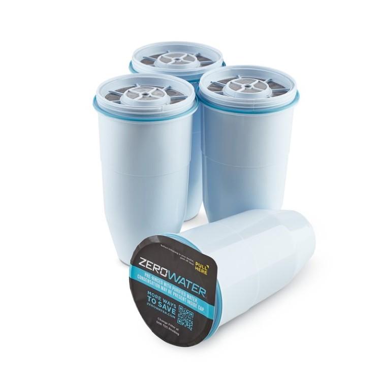 ZERO WATER 交換用フィルター 5段階　2パック ゼロウォーター 5段階浄水器交換用 4個 ZeroWater 5-stage water
