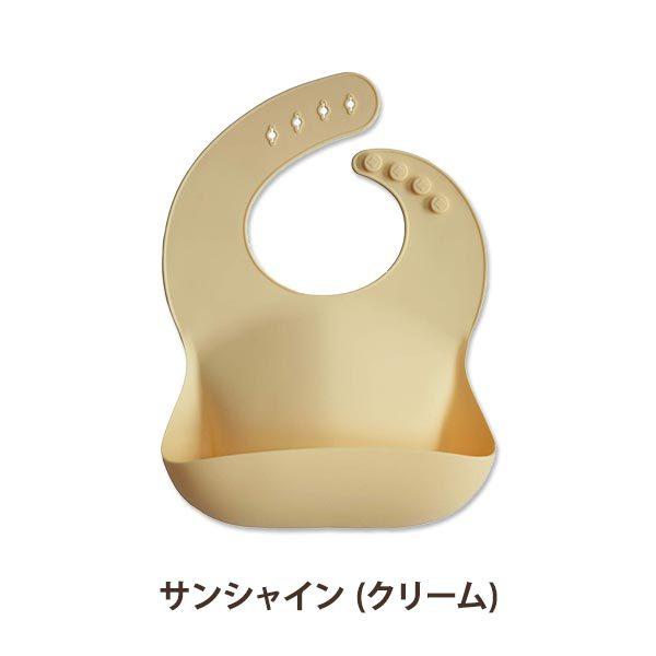 ムシエ シリコンビブ 食事用エプロン スタイ 全13色 赤ちゃん用 mushie Silicone Baby Bib Adjustable Fit Waterproof｜womensfitness｜10