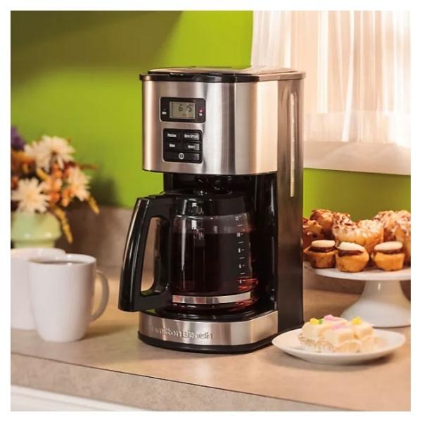 ハミルトンビーチ 12カッププログラムタイマーつきコーヒーメーカー