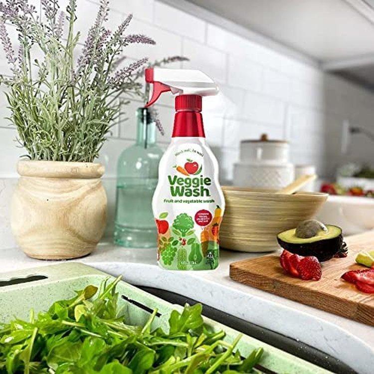 ベジーウォッシュ 野菜・果物の洗浄スプレー 946ml (32oz) VEGGIE WASH Fruit & Vegetable Wash 台所洗剤 クリーナー 農薬 ワックス 土 残留物質 化学物質｜womensfitness｜08