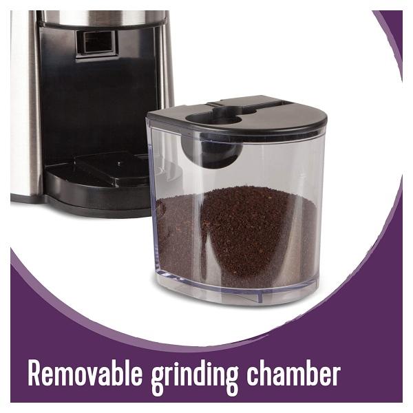 ミスターコーヒー 電動式コーヒーグラインダー コーヒーミル ブラック