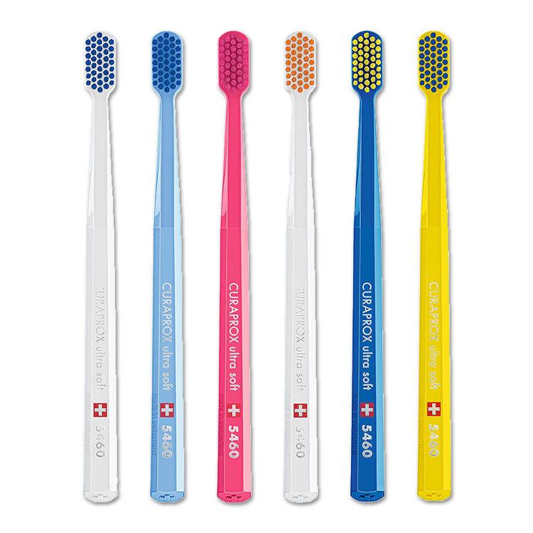 クラプロックス ウルトラソフト 歯ブラシ 大人用 6本入り Curaprox CS 5460 Ultra-Soft Toothbrush｜womensfitness