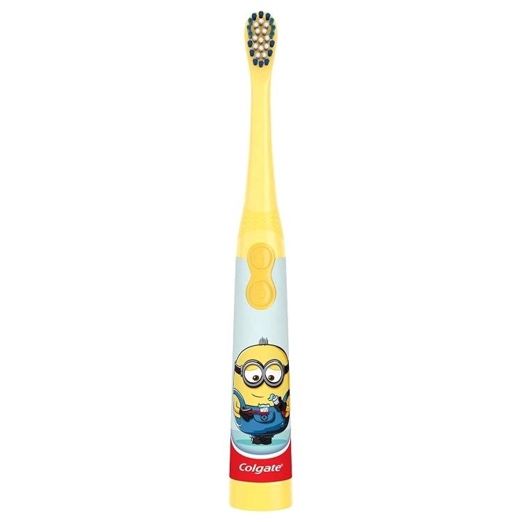 コルゲート 子供用 ミニオン 電動歯ブラシ エクストラ ソフト Colgate 