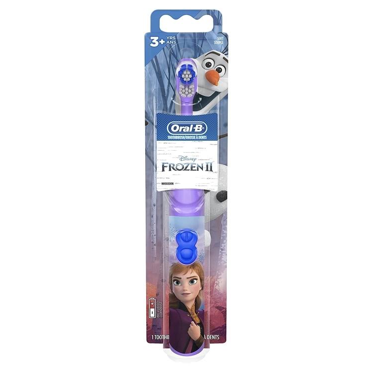 オーラルビー 子供用 電動歯ブラシ アナ雪 ソフト 3歳以上 Oral-B Kids