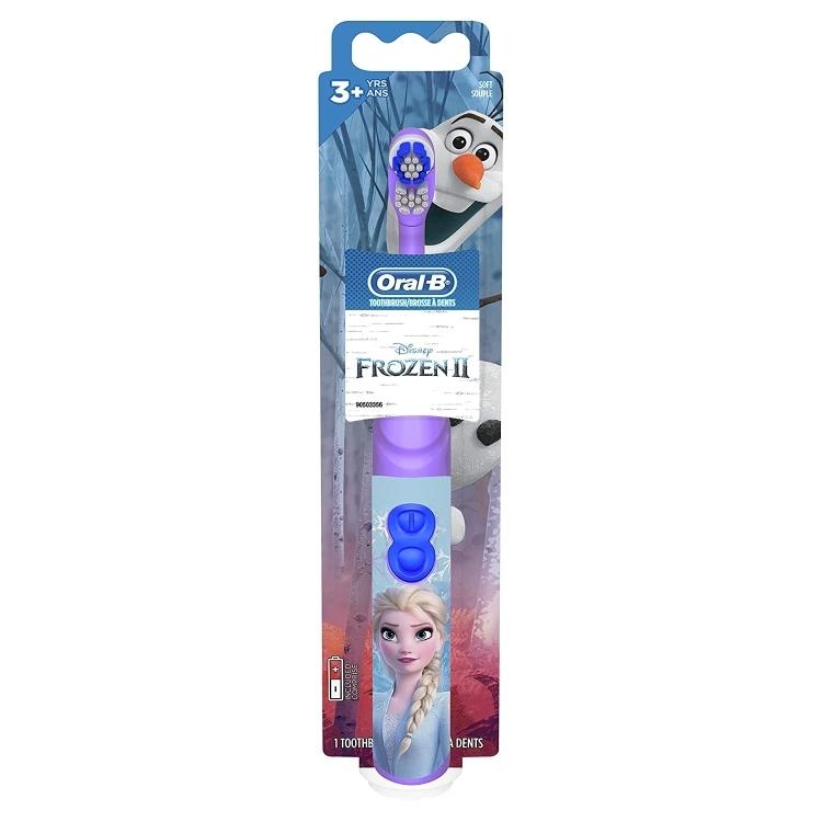 オーラルビー 子供用 電動歯ブラシ アナ雪 ソフト 3歳以上 Oral-B Kids
