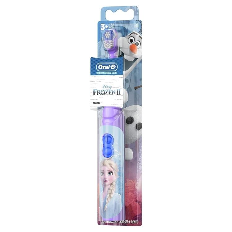 オーラルビー 子供用 電動歯ブラシ アナ雪 ソフト 3歳以上 Oral-B Kids
