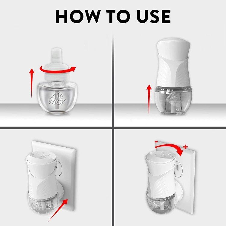 エアーウィック エッセンシャルオイル 詰め替え用リフィル 100%天然