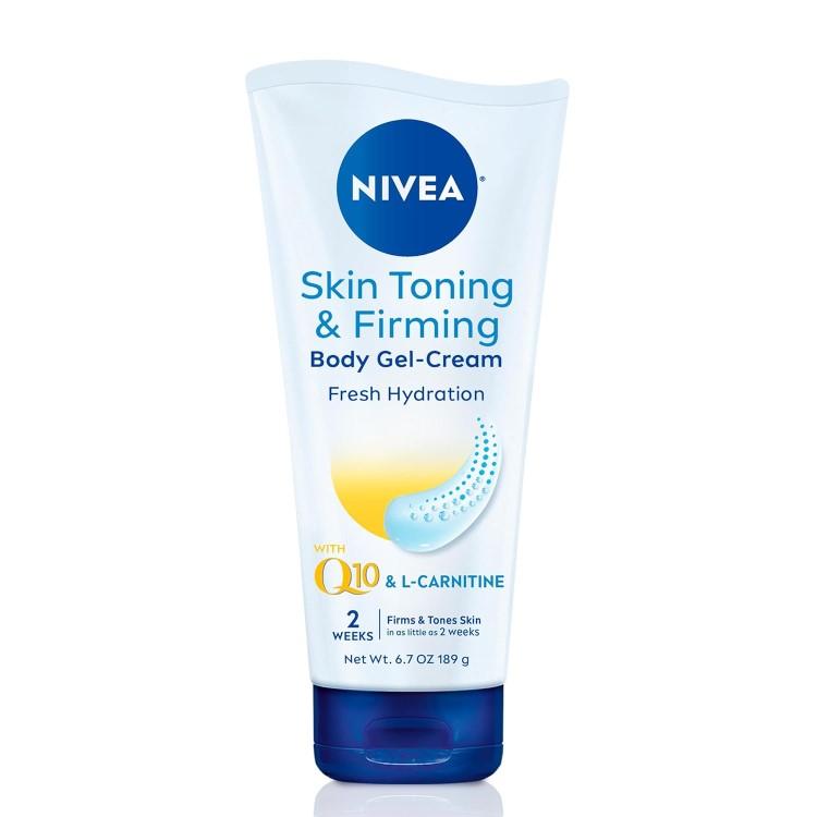 ボディークリーム　スキンジェル NIVEA スキン ファーミング アンド トーニング ボディ ジェル クリーム