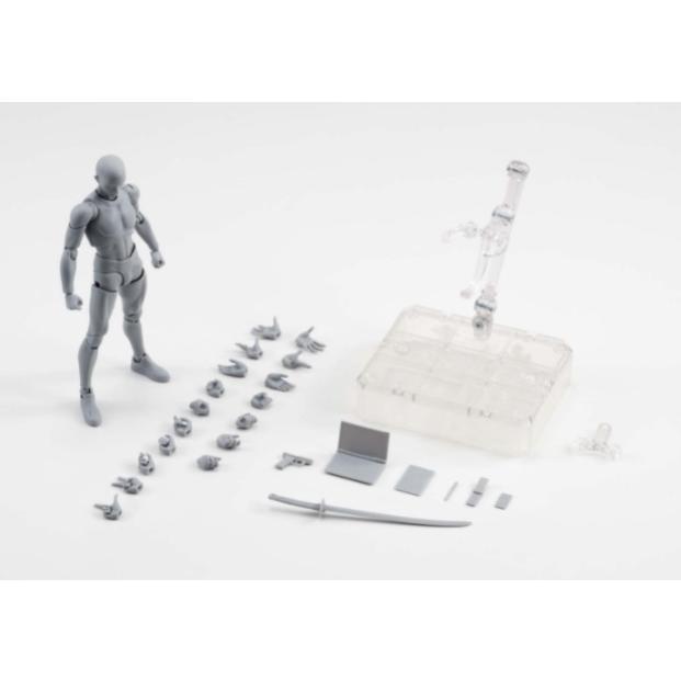 S.H.フィギュアーツ ボディくん DX SET(Gray Color Ver.) 約150mm ABS&amp;PVC製 可動フィギュア ggw725x Amazon.co.jp: TAMASHII NATIONS S.H.フィギュアーツ ボディくん