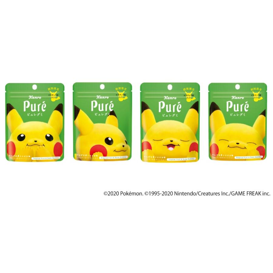 カンロ ピュレグミポケモンでんげきトロピカ味 56g 6個 ピカチュウ グミ キャンセル不可商品 ワンダーブックストア 通販 Yahoo ショッピング