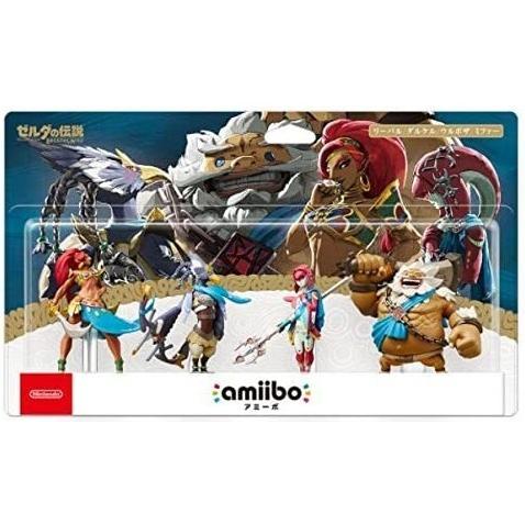 希少希少アミーボ Amiibo 四人の英傑セット(リーバル ダルケル