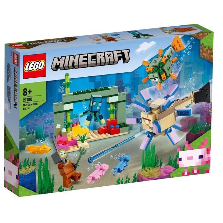 レゴ LEGO  21180 ガーディアンとの戦いマインクラフト MINECRAFT  「アウトレット倉庫在庫」「他商品との同時購入不可」「キャンセル不可」｜wonder-bookstore｜05