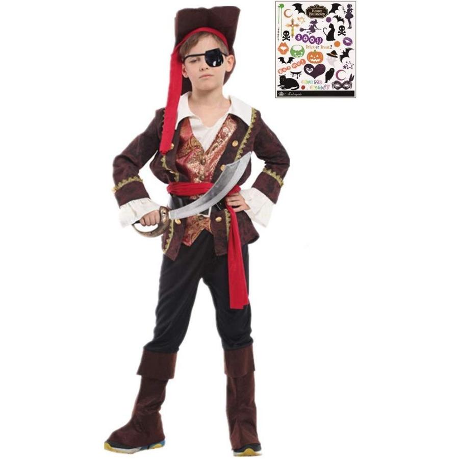ハロウィン 仮装 衣装 パイレーツ ボーイ 海賊 船長 ハロウィン タトゥーシール付き 2点セット キッズ コスチューム 男の子 110 1 130 140 Madrugada S702 B01lis6e9i ワンダーハウス 通販 Yahoo ショッピング