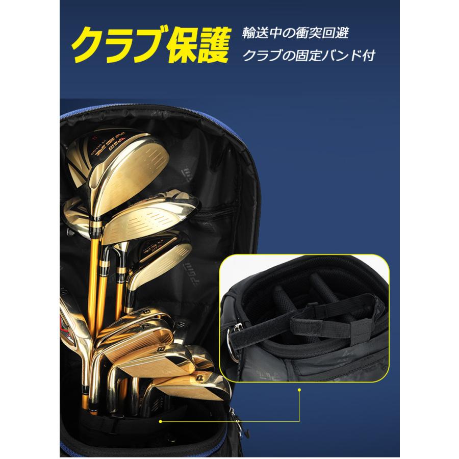 ゴルフキャディバッグ スポーツゴルフバッグ PGM 静音キャスター ゴルフキャディバッグ スポーツゴルフバッグ PGM 静音キャスター