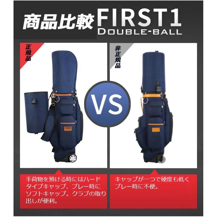 キャディバッグ 2輪キャスター ポータブルゴルフバッグ PGM メンズ