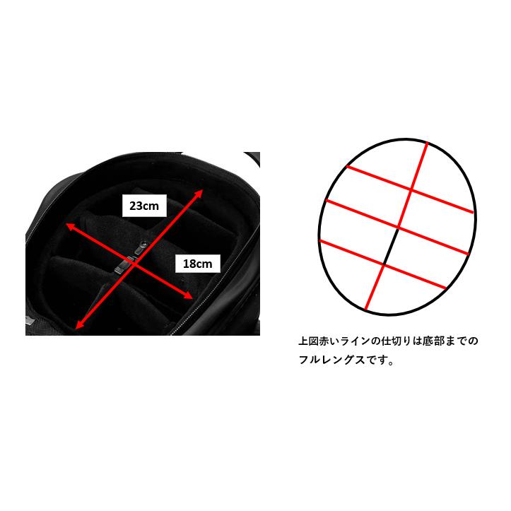 キャディバッグ 4輪キャスター ポータブルゴルフバッグ PGM メンズ