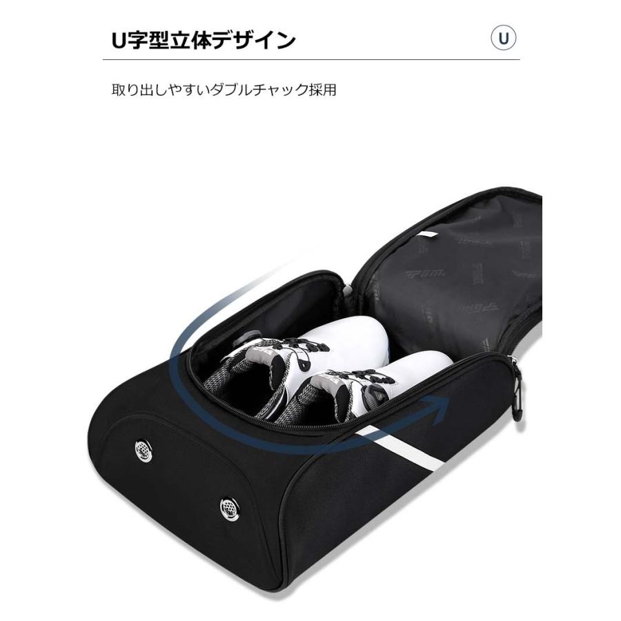 ゴルフシューズケース メンズ レディース 靴入れ シューズバック