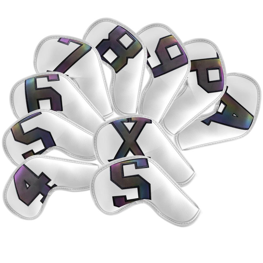 アイアンカバー ゴルフ ヘッドカバー 10個 セット アイアン