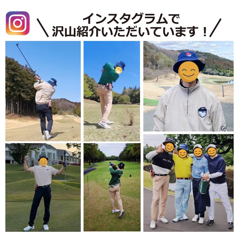 ゴルフバケットハット ゴルフ帽子 男女兼用 全4色 メンズ レディース