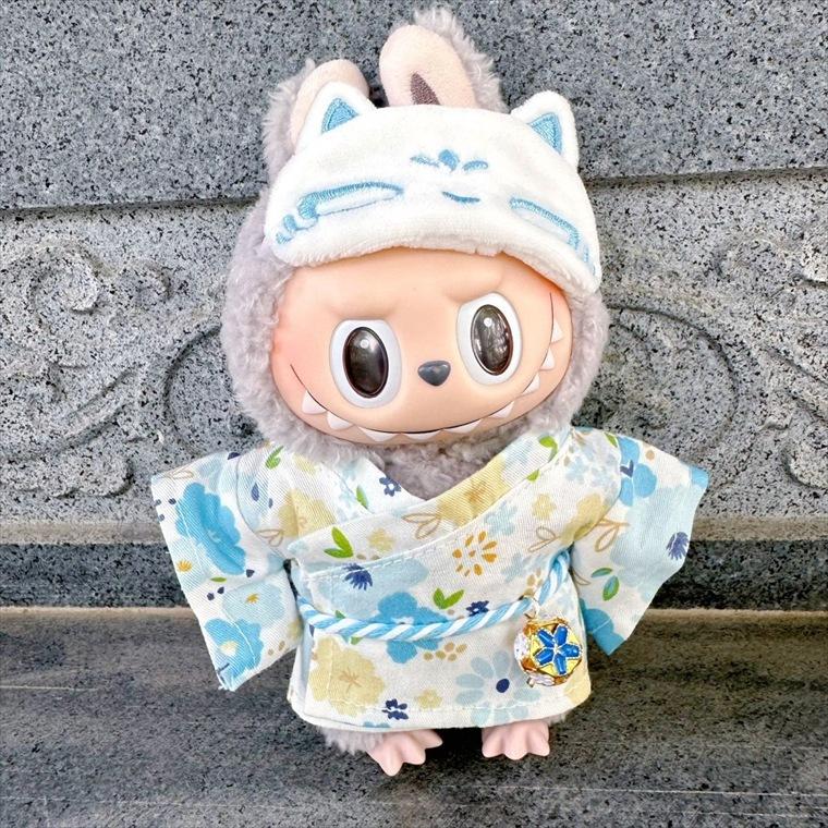 ぬいぐるみ用服 Labubu服 ラブブ服 着物 ぬいぐるみ用 ぬい撮り 和服