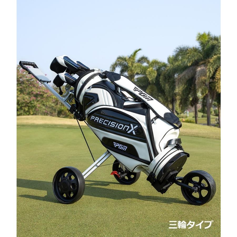 ゴルフバッグカート ゴルフカート 軽量 折りたたみ 三輪 四輪 アルミ製