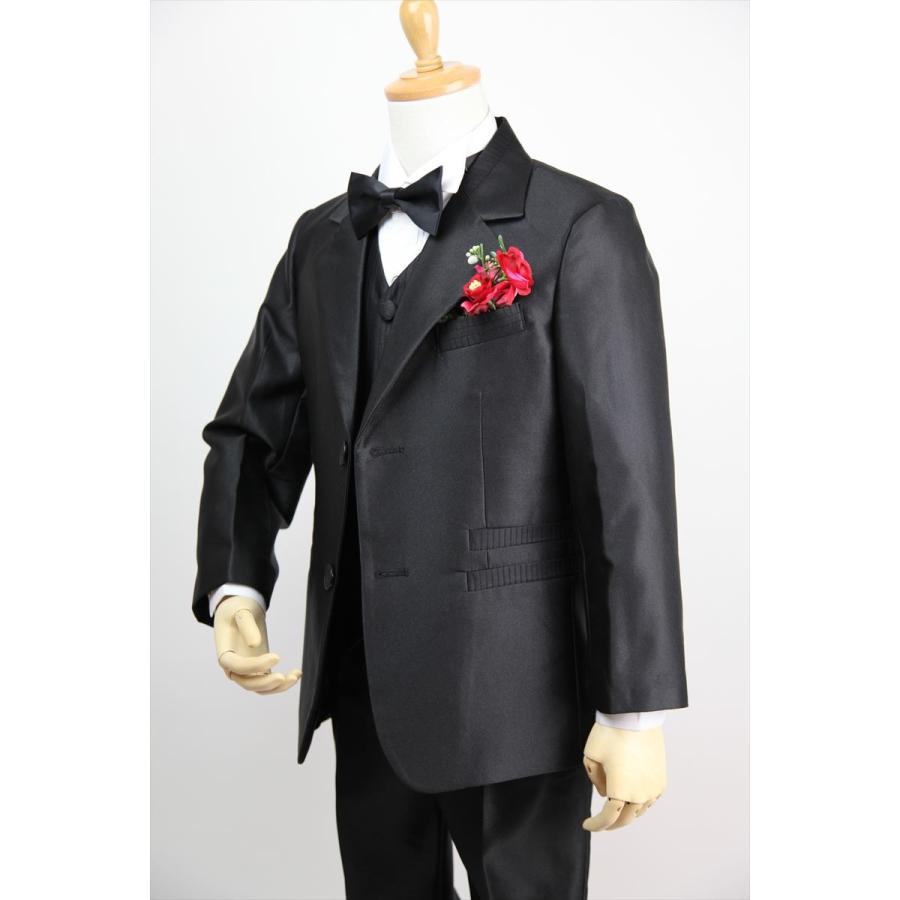 23%OFF】子供タキシード キッズ フォーマル スーツ シルバー ブラック