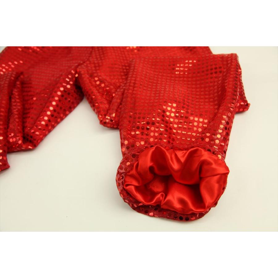 パンツ スパンコール メルヘン生地 赤・桃・黄・緑・青・紫・銀・黒の  