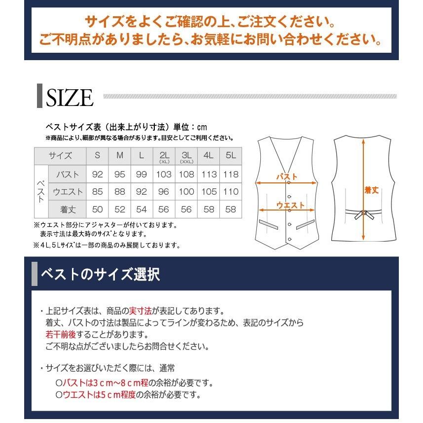 ベスト カラーベスト 蝶ネクタイ 2点セット 演奏 吹奏 S〜5Lサイズ