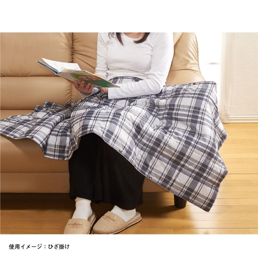 軽くてあったかシンサレートマルチケット チェック柄 シンサレート