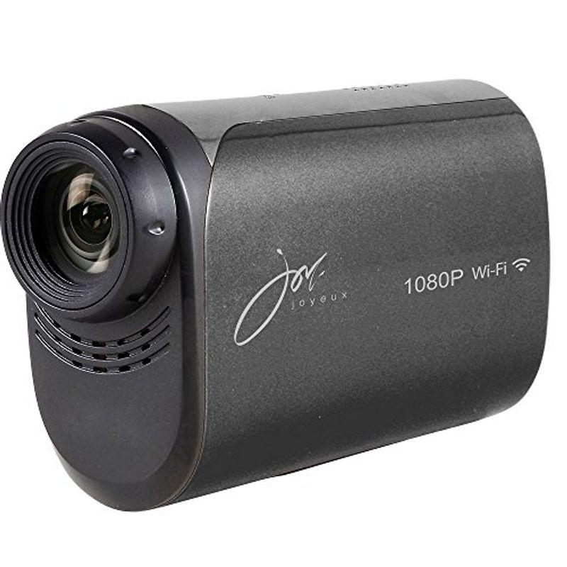 joyeux(ジョワイユ) 防水 フルハイビジョン WiFi 対応 アクションビデオカメラ ブラック JOY200BK ブラック
