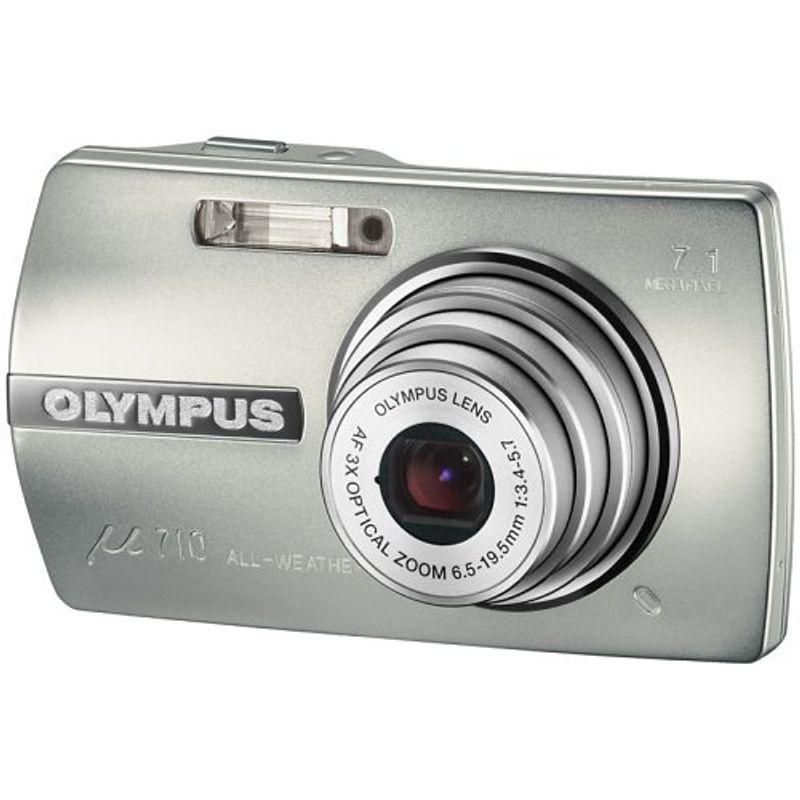 OLYMPUS デジタルカメラ μ-5010 チタニウムシルバー (広角 薄型 光学5