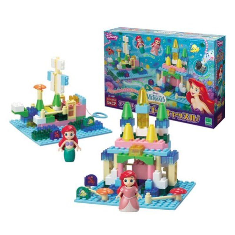 ダイヤブロックジュニア リトルマーメイド アリエル オルゴールキャッスル