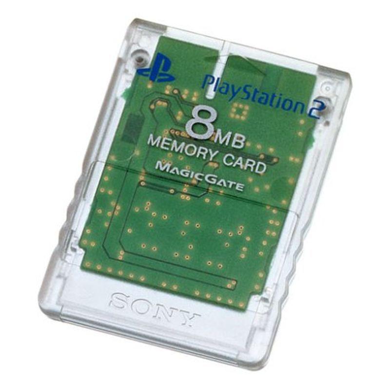 Playstation 専用メモリーカード(8MB)クリスタル 旧機種