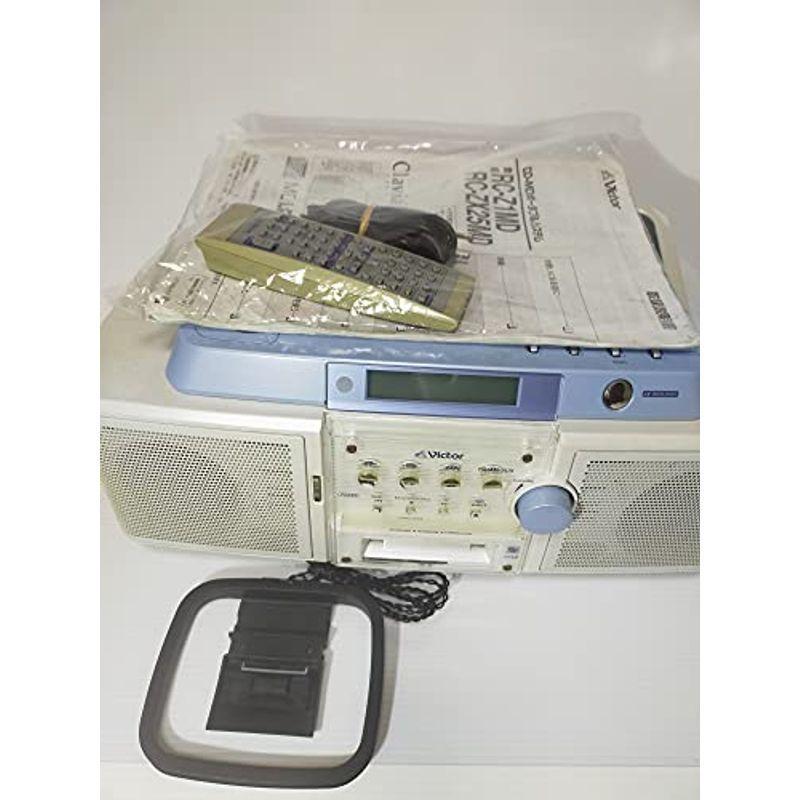 Victor ビクター JVC RC-Z1MD-W ホワイト CD-MDポータブルシステム