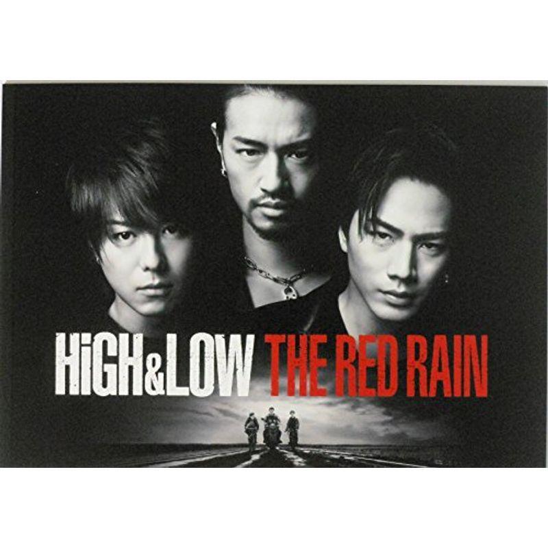 映画パンフレット HiGHLOW THE RED RAIN 監督 山口雄大 キャスト TAKAHIRO、登坂広臣、斎藤工